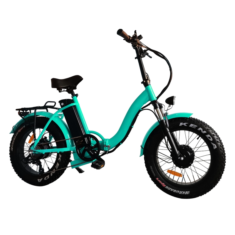 pl80145106 20 inch fat tire mini folding electric bike 500 watt 48v for beach cruiser snow road