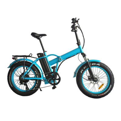 48v 500w इलेक्ट्रिक फोल्डिंग बाइक 20 इंच व्हील पोर्टेबल फोल्डिंग इलेक्ट्रिक साइकिल वयस्क