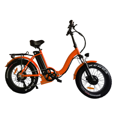 बीच क्रूजर इलेक्ट्रिक फोल्डिंग फैट टायर बाइक बैटरी साइकिल फैट टायर Ebikes