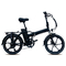 12 छोटे पोर्टेबल इलेक्ट्रिक बाइक बैटरी में 36v 10ah बैटरी संचालित साइकिल
