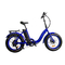 फोल्डिंग फैट टायर इलेक्ट्रिक माउंटेन बाइक फुल सस्पेंशन 20 इंच मोटी टायर इलेक्ट्रिक बाइक