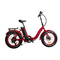 समुद्र तट क्रूजर स्नो रोड के लिए 20 इंच फैट टायर मिनी फोल्डिंग इलेक्ट्रिक बाइक 500 वाट 48v