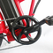 रियर हब मोटर फोल्डिंग पोर्टेबल इलेक्ट्रिक बाइक 48V 500W 20 &quot;वयस्कों के लिए टायर
