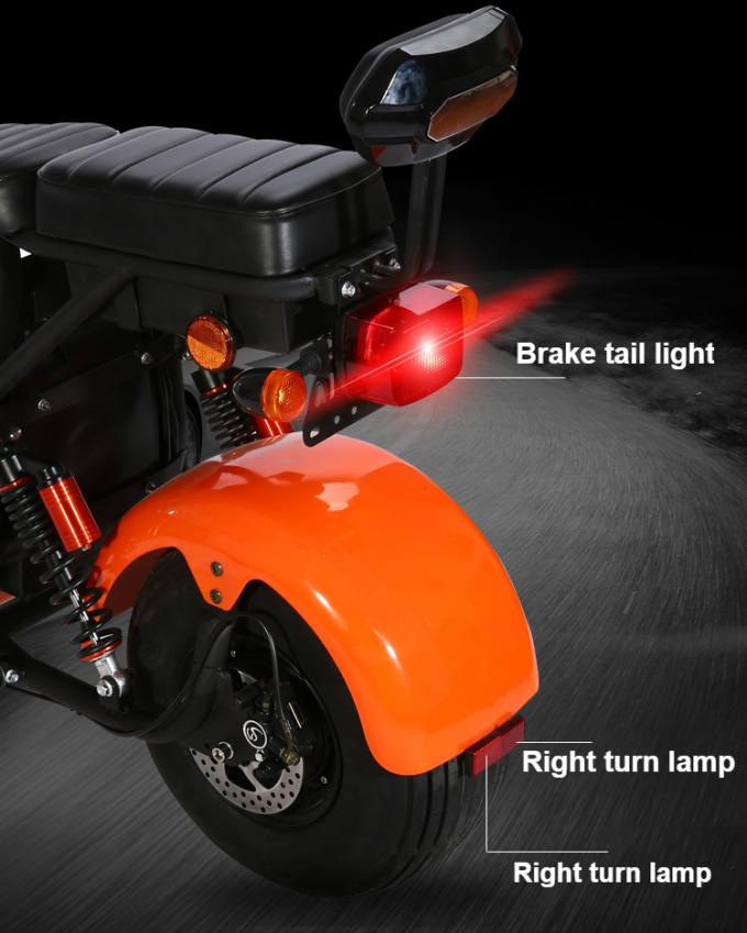 बिग हार्ले इलेक्ट्रिक स्कूटर 2000w 1000w 12ah 60v 1500w हार्ले कोको बाइक 13