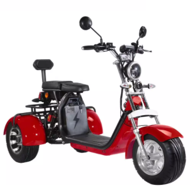 वयस्कों के लिए ऑफ रोड 3 व्हील इलेक्ट्रिक स्कूटर स्ट्रीट कानूनी 1000w 1500w 60v लिथियम बैटरी 3