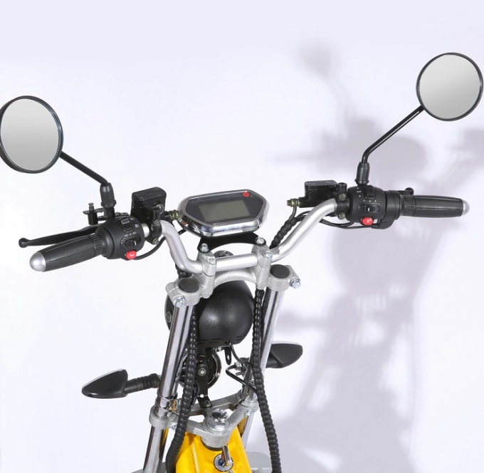 वयस्कों के लिए ऑफ रोड 3 व्हील इलेक्ट्रिक स्कूटर स्ट्रीट कानूनी 1000w 1500w 60v लिथियम बैटरी 12